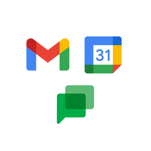 Gmail + Calendar + Chat + Spaces