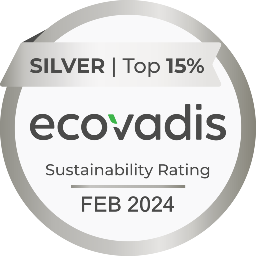 Badge EcoVadis Inaubi