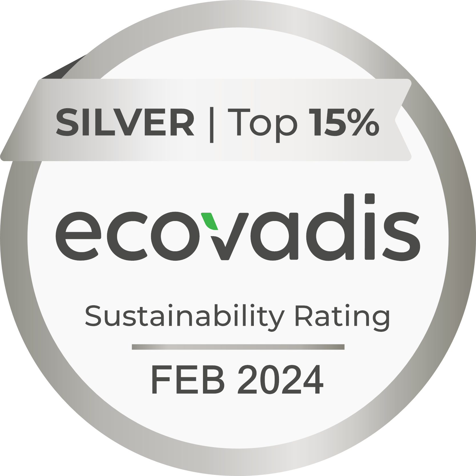 Badge EcoVadis Inaubi